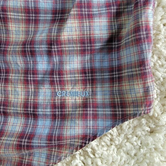 Daniel Cremieux Classics Mens Plaid Button Down Shirt Long Sleeve Cotton - Picture 8 of 12